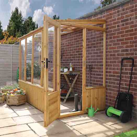 lean to greenhouse